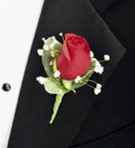 3. Rose Boutonnière