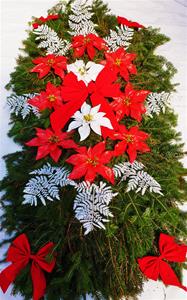 40c. Fresh Red and White DELUXE BLANKET