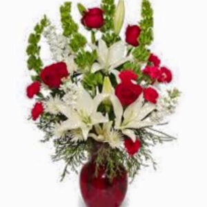 Mixed Bouquet in Vase