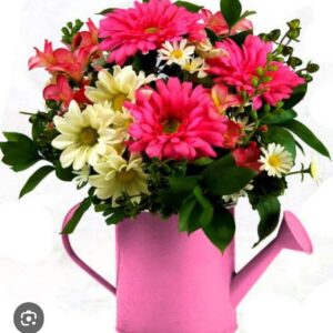 Spring Watering Can Arrangement