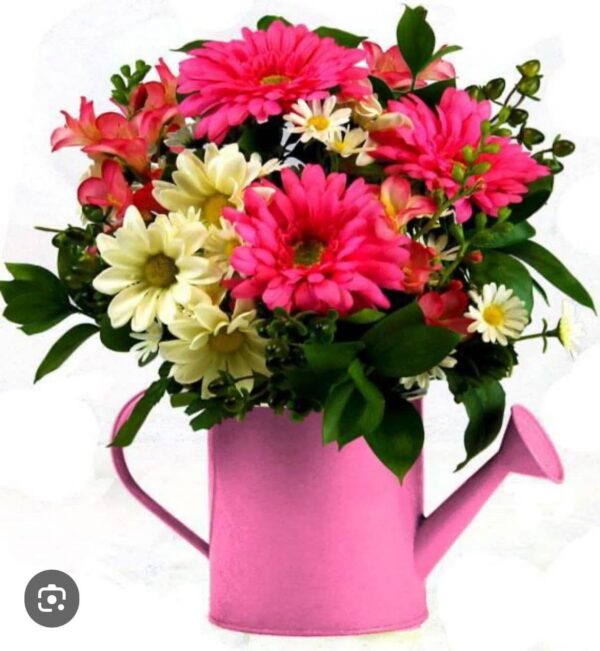 Spring Cans Set Spring Watering Can Arrangement - National Floral Design